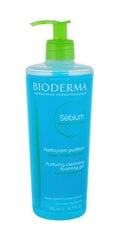 Kasvojen puhdistusgeeli rasvaiselle iholle Bioderma Sebium Purifying 500 ml hinta ja tiedot | Kasvojen puhdistusaineet | hobbyhall.fi