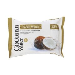 Kosteuspyyhkeet Xpel Coconut Water 25 kpl. hinta ja tiedot | Kasvojen puhdistusaineet | hobbyhall.fi