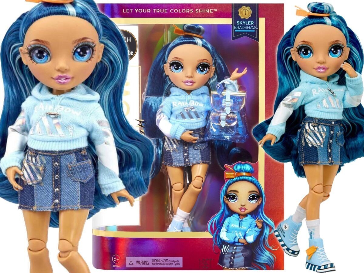 Rainbow High Junior High Skyler Bradshaw Teen Fashion Doll hinta ja tiedot | Tyttöjen lelut | hobbyhall.fi