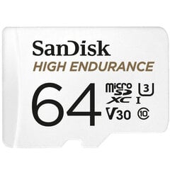 MEMORY MICRO SDXC 64GB UHS-3/SDSQQNR-064G-GN6IA SANDISK hinta ja tiedot | Sandisk Kamerat ja tarvikkeet | hobbyhall.fi