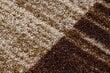 Kumipohjainen matto 120 cm STREIFEN ruskea hinta ja tiedot | Isot matot | hobbyhall.fi