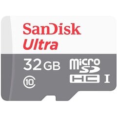 MEMORY MICRO SDHC 32GB UHS-I/SDSQUNR-032G-GN3MN SANDISK hinta ja tiedot | Sandisk Kamerat ja tarvikkeet | hobbyhall.fi