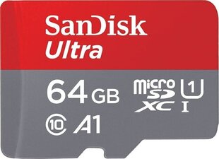 MEMORY MICRO SDXC 64GB UHS-I/W/A SDSQUA4-064G-GN6MA SANDISK hinta ja tiedot | Kameran muistikortit | hobbyhall.fi