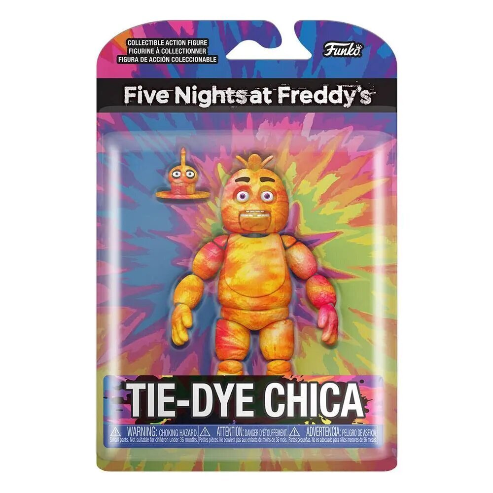 Five Nights at Freddy's Action Figuuri TiedYe Chica 13 cm hinta ja tiedot | Pelien oheistuotteet | hobbyhall.fi
