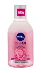 Nivea MicellAIR Rose Water misellivesi 400 ml hinta ja tiedot | Kasvojen puhdistusaineet | hobbyhall.fi