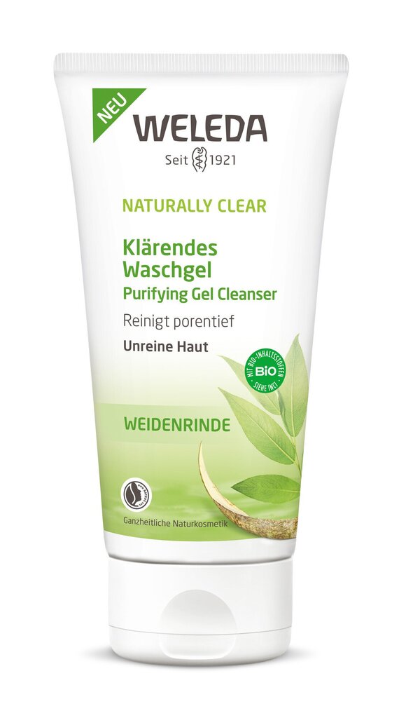 Weleda Naturally Clear 100 ml kasvojenpesugeeli hinta ja tiedot | Kasvojen puhdistusaineet | hobbyhall.fi