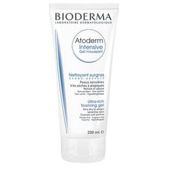 BIODERMA Atoderm Intensive Ultra-Soothing suihkugeeli 200 ml hinta ja tiedot | Kasvojen puhdistusaineet | hobbyhall.fi