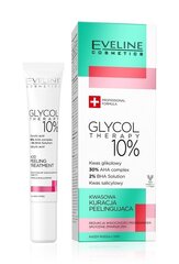 Acid Exfoliator Eveline Cosmetics Glycol Therapy 10% 20 ml hinta ja tiedot | Kasvojen puhdistusaineet | hobbyhall.fi