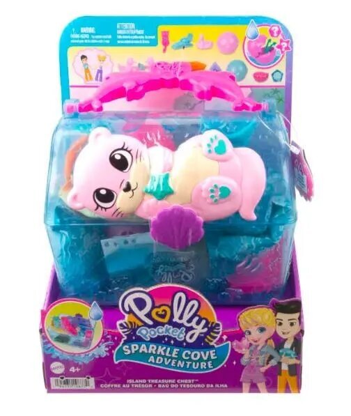 Polly Pocket Sparkle Cove Adventure Island Treasure Chest hinta ja tiedot | Tyttöjen lelut | hobbyhall.fi