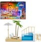 Rainbow High Corral Change- ja Beach Club Playset hinta ja tiedot | Tyttöjen lelut | hobbyhall.fi