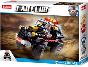 Rakennussarja Sluban Offroad Black, 158 osaa hinta ja tiedot | LEGOT ja rakennuslelut | hobbyhall.fi