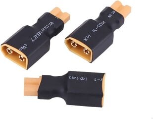 5 kpl. RC Drone Plug Adapter Adapter Converter XT30 - XT60 (XT30 Female - XT60 Plug) hinta ja tiedot | Älylaitteiden lisätarvikkeet | hobbyhall.fi