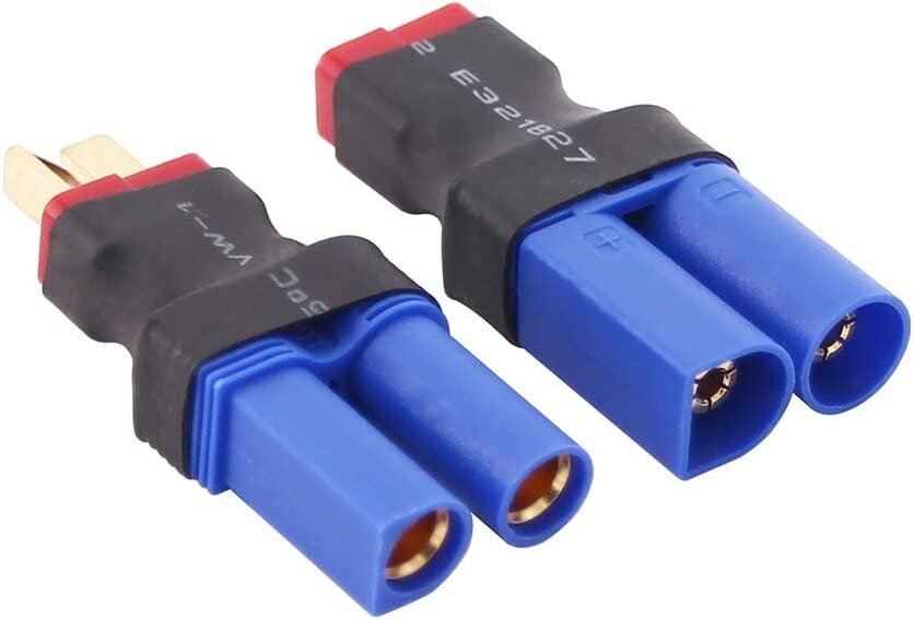 4 kpl EC5 - T-Plug Deans Style Uros naaras RC-liitinsovitin hinta ja tiedot | Älylaitteiden lisätarvikkeet | hobbyhall.fi