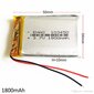 1 kpl. ladattava lipo-akku 103450 (3,7 V 1800 mAh Lipo) hinta ja tiedot | Auton akut | hobbyhall.fi