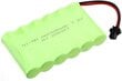 1 kpl. 7,2V 2400mAh Ni-MH AA-akku sm-2P 2-nastaisella liittimellä hinta ja tiedot | Älylaitteiden lisätarvikkeet | hobbyhall.fi