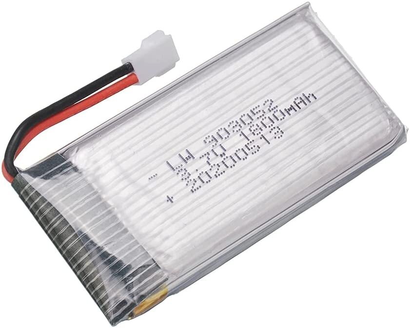 2 kpl. 3.7V 1800mAh Lipo Ladattava akku hinta ja tiedot | Älylaitteiden lisätarvikkeet | hobbyhall.fi