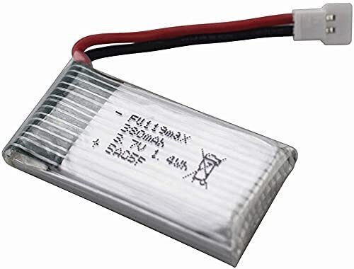 3 kpl. 3,7 V 380 mAh ladattava Li-Po-akku hinta ja tiedot | Älylaitteiden lisätarvikkeet | hobbyhall.fi