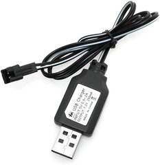 1 kpl. SM-2P USB-laturikaapeli 250 mAh RC-auto 7,2 V Ni-Mh akuille hinta ja tiedot | Älylaitteiden lisätarvikkeet | hobbyhall.fi