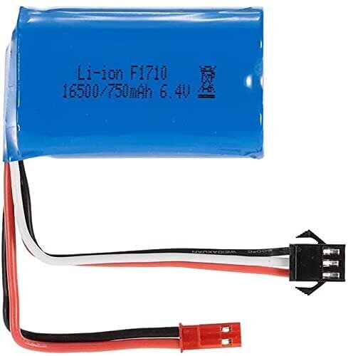 kpl. ladattava lipo-akku (6,4 V 750 mAh) mallille A959-A A969-A A979-A K929-A RC Truck 16500 hinta ja tiedot | Älylaitteiden lisätarvikkeet | hobbyhall.fi