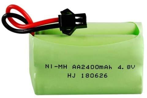 1 kpl. 4,8 V AA-akku 2400 mAh ladattava Ni-MH-akku hinta ja tiedot | Älylaitteiden lisätarvikkeet | hobbyhall.fi