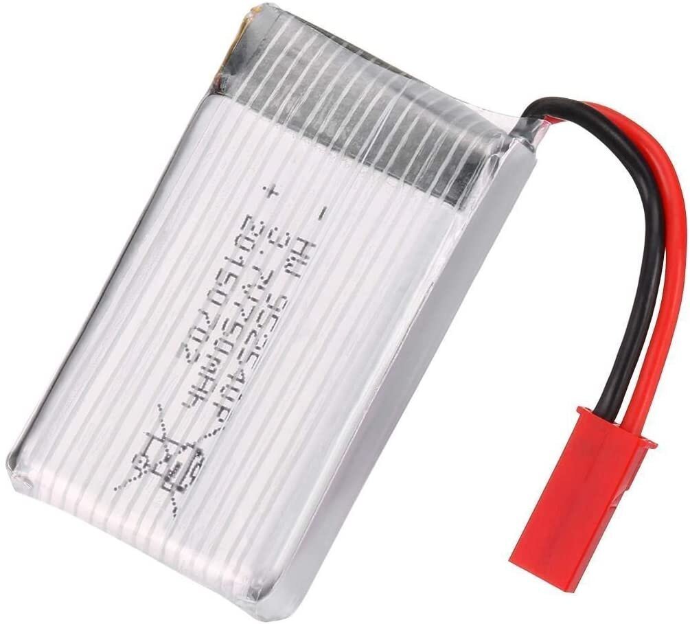 1 kpl. Ladattava Lipo-akku (3,7 V 750 mAh) MJX X300C X400 X800 RC Quadcopter -drooneille hinta ja tiedot | Älylaitteiden lisätarvikkeet | hobbyhall.fi