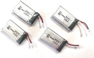 4 kpl. 3,7 V ladattava litiumakku 802540 3,7 V 1000 mAh akku suojakortilla ESP32 ohjelmointilevylle WiFi Kit Arduino Nodemculle hinta ja tiedot | Älylaitteiden lisätarvikkeet | hobbyhall.fi