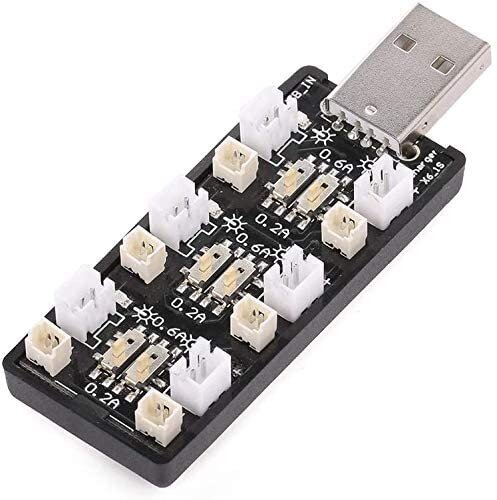 1S LiPo-akkulaturi USB 3,8 V / 4,35 V 6-kanavainen LiSV-laturi 1S hinta ja tiedot | Älylaitteiden lisätarvikkeet | hobbyhall.fi