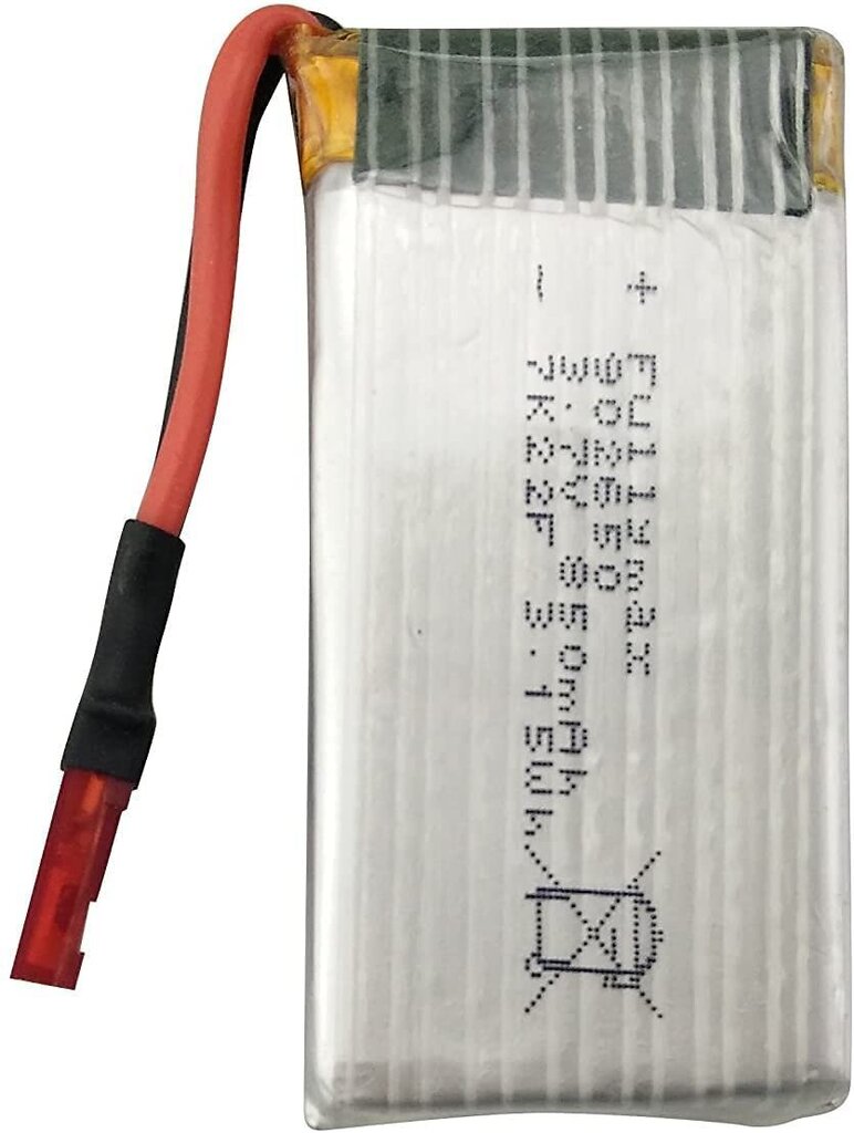 2 kpl. 3,7 V 850 mAh Li-Po-vaihtoakku nelikopteriin RC Drone Syma X56 X56W X54HW X54HC taitettava hinta ja tiedot | Älylaitteiden lisätarvikkeet | hobbyhall.fi