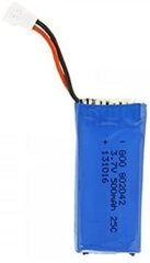 1-4 laturi, jossa 4 x 500 mAh ladattavat LIPO-akut HUBSAN X4 H107L H107C H107D H107 V252 hinta ja tiedot | Älylaitteiden lisätarvikkeet | hobbyhall.fi