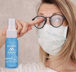 Anti-Fog Lens Spray, 30 ml hinta ja tiedot | Silmälasi- ja piilolinssitarvikkeet | hobbyhall.fi