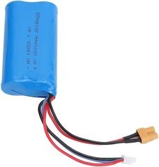 Lipo-akku 7,4 V 2000 mAh 2S XT30-liittimellä HUINA 580 550 583 582 1580 1583 RC Toy Accessory hinta ja tiedot | Paristot | hobbyhall.fi