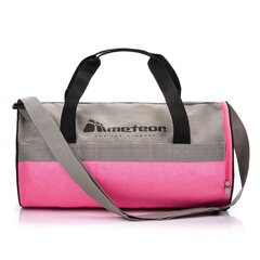 Urheilulaukku Meteor 25L, harmaa/pinkki hinta ja tiedot | Meteor Lapset | hobbyhall.fi