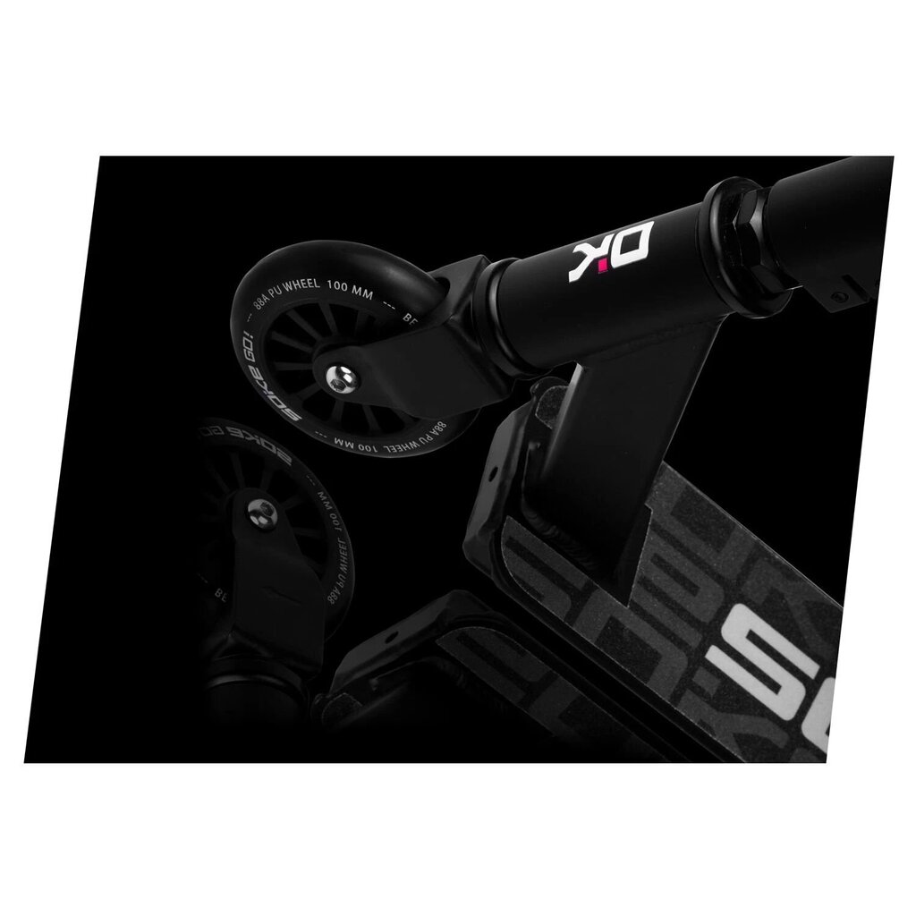 Potkulauta SOKE GO! (1540) Black 100mm hinta ja tiedot | Potkulaudat | hobbyhall.fi