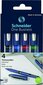 Schneider 183094 One Business Ink Roller (kärjen paksuus 0,6 mm, erittäin sileä kärki) 4 kpl/pakkaus (musta, sininen, punainen, vihreä) hinta ja tiedot | Kirjoitusvälineet | hobbyhall.fi