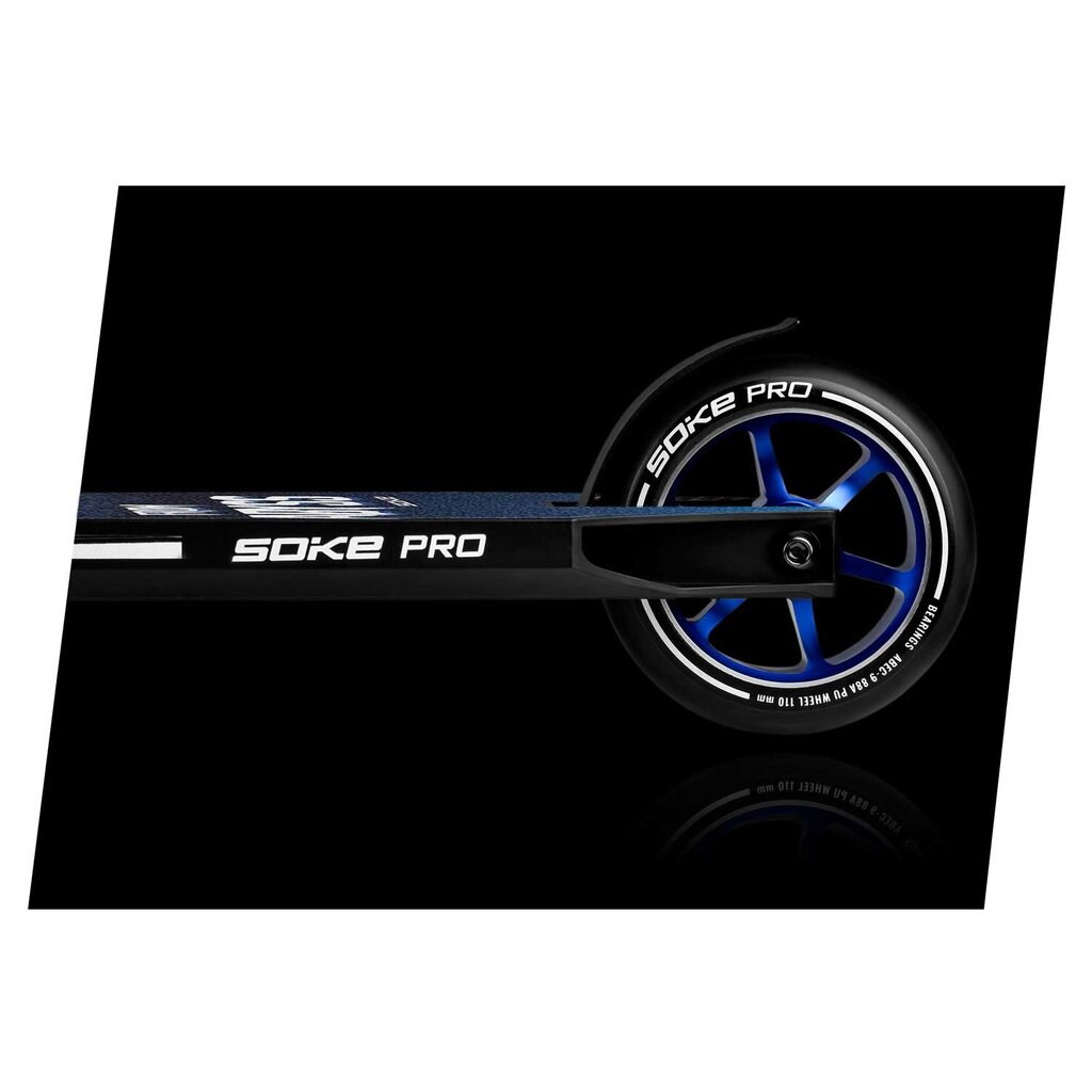 Potkulauta SOKE PRO Abyss (1520-801215) Blue 110mm hinta ja tiedot | Potkulaudat | hobbyhall.fi