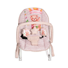 Keinusitteri Lorelli Rocker Eliza, Mellow Roze Bear hinta ja tiedot | Sitterit | hobbyhall.fi