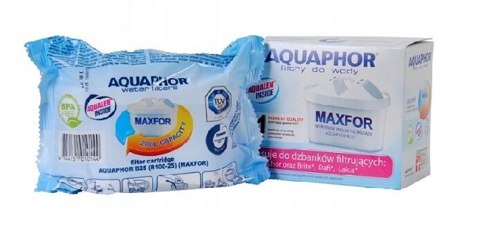 Aquaphor vedensuodatinpatruunat Unimax kannuihin, 5 kpl hinta ja tiedot | Vedensuodattimet | hobbyhall.fi