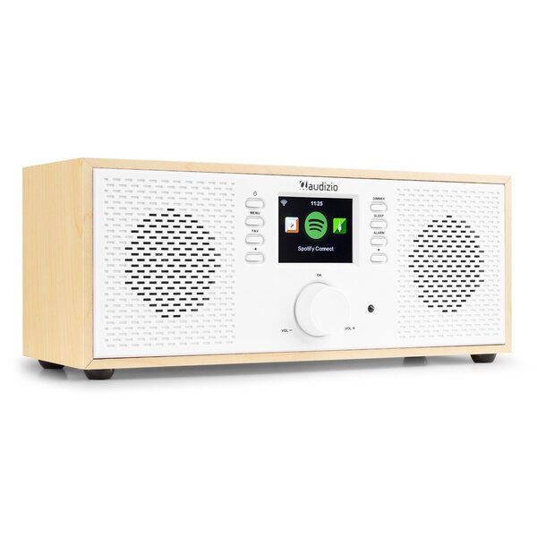 Audizio Rimini Stereo WiFi Internet Radio Valkoinen