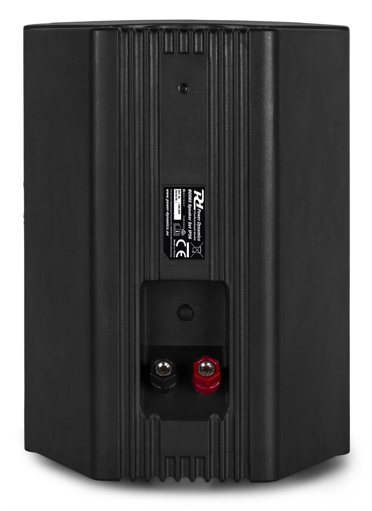Power Dynamics BGO65 kaiutinsarja sisään/ulkokäyttöön 6,5" 150 W musta hinta ja tiedot | Kaiuttimet | hobbyhall.fi