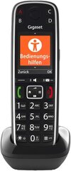 Gigaset E720HX - Cordless Senior Pelin, Black & Box 100 DECT -tukiasema omalle viestintäjärjestelmällesi, jossa on Gigaset -kotitalousosat - perustuet 6 -luvun vuokra, musta hinta ja tiedot | Lankapuhelimet | hobbyhall.fi