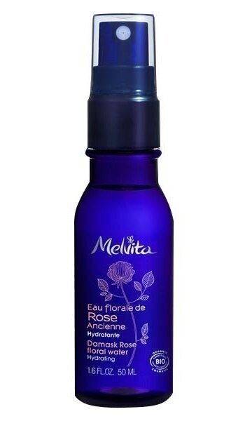 Kasvojen puhdistussuihke Melvita Orgaaninen Damask Rose Floral Water, 50 ml hinta ja tiedot | Kasvojen puhdistusaineet | hobbyhall.fi