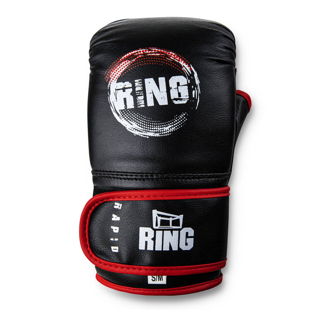 MMA hanskat Ring Rapid (RR-45) S/M, musta hinta ja tiedot | Kamppailulajit | hobbyhall.fi