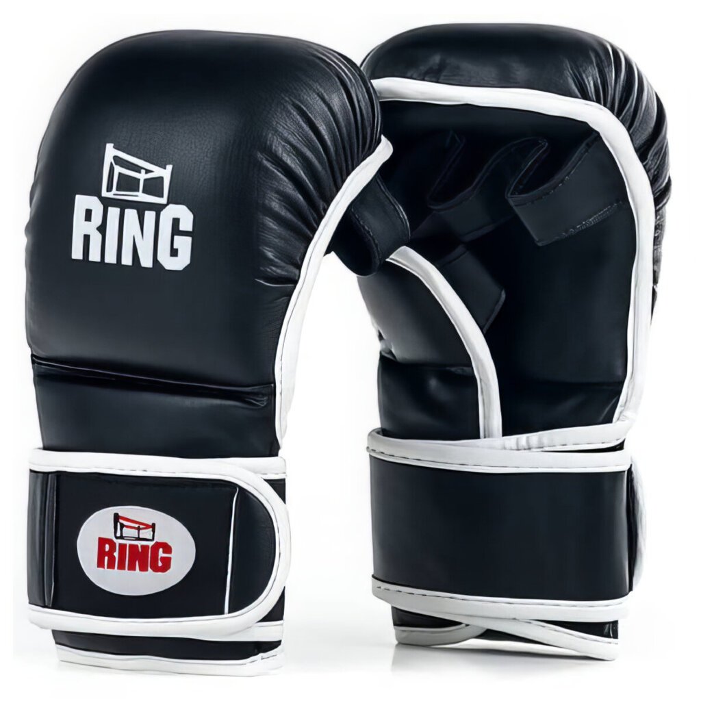 MMA hanskat Ring Wave (RR-60) XL, musta hinta ja tiedot | Kamppailulajit | hobbyhall.fi