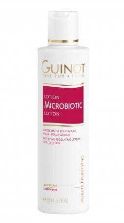 Kasvovoide rasvaiselle iholle Guinot Microbiotic 200 ml hinta ja tiedot | Kasvojen puhdistusaineet | hobbyhall.fi