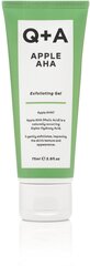 Q+A Apple AHA Exfoliating Gel kuorintatuote 75 ml hinta ja tiedot | Q+A Hajuvedet ja kosmetiikka | hobbyhall.fi