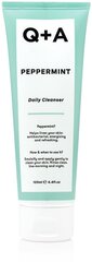 Q+A Peppermint Daily Cleanser puhdistusgeeli 125 ml hinta ja tiedot | Q+A Hajuvedet ja kosmetiikka | hobbyhall.fi
