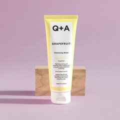 Q+A Grapefruit Cleansing Balm puhdistusgeeli 125 ml hinta ja tiedot | Kasvojen puhdistusaineet | hobbyhall.fi