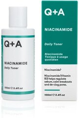 Kasvovoide Q + A Niasiiniamidi, 100 ml hinta ja tiedot | Kasvojen puhdistusaineet | hobbyhall.fi