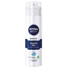 Miehet Parranajogeeli Nivea Men Sensitive 200 ml hinta ja tiedot | Parranajo ja karvanpoisto | hobbyhall.fi