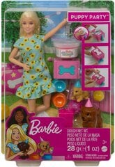 Barbie Puppy Party -pentujuhlat hinta ja tiedot | Tyttöjen lelut | hobbyhall.fi